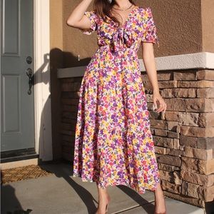 Amazon floral maxi women’s dress